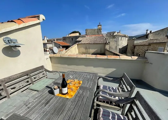 Maison Au Coeur De Sablet & Terrasse Panoramique
